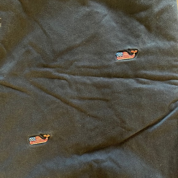 Vineyard Vines Shorts. American Flag Whales - Picture 3 of 3